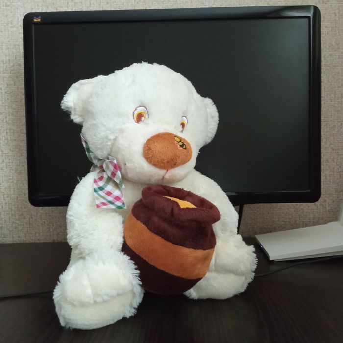 Ведмедик іграшка м'яка