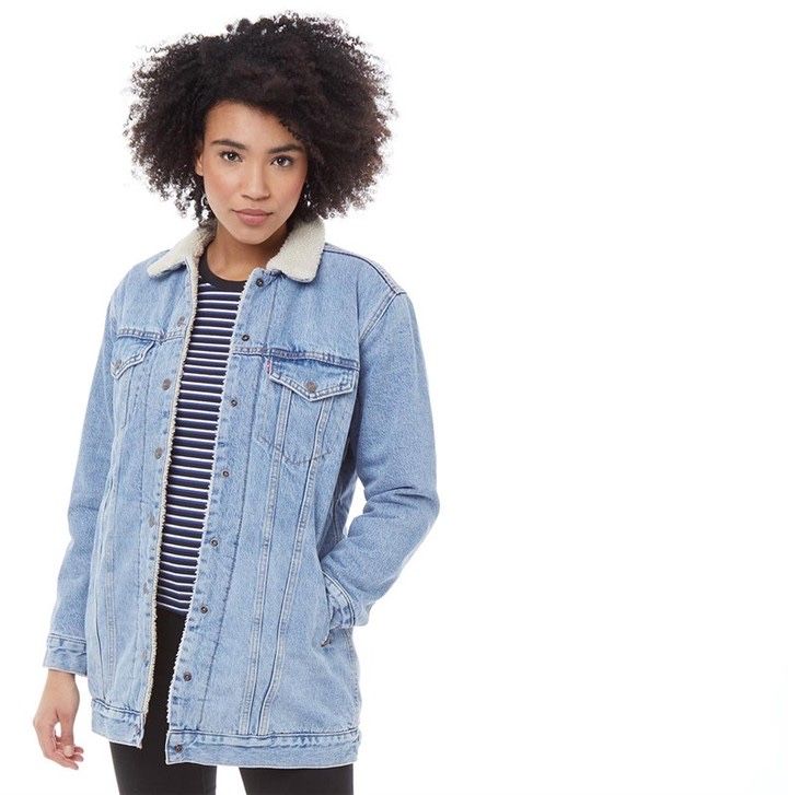 Casaco sherpa levi’s novo , XS