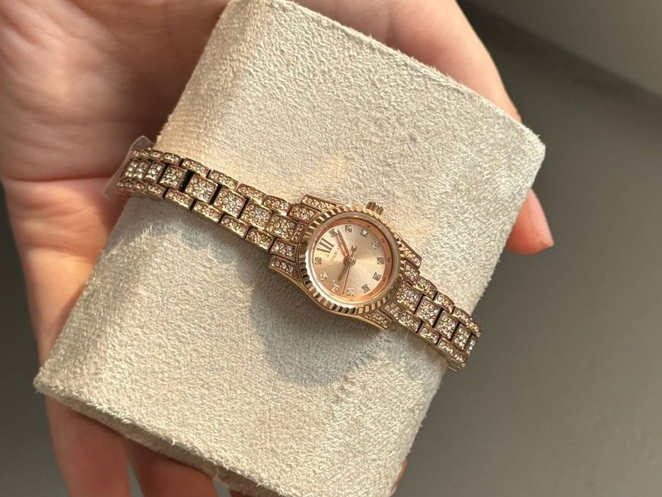 Годинник Michael Kors Mini Lexington Pavé Rose Gold-Tone Watch