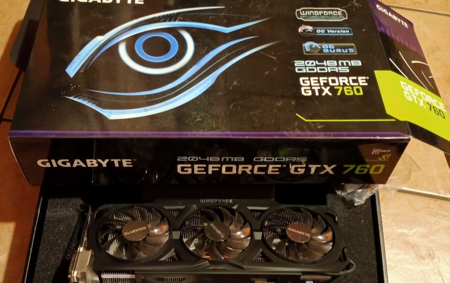 Gigabyte GeForce GTX 760 NVIDIA 2GB GDDR5