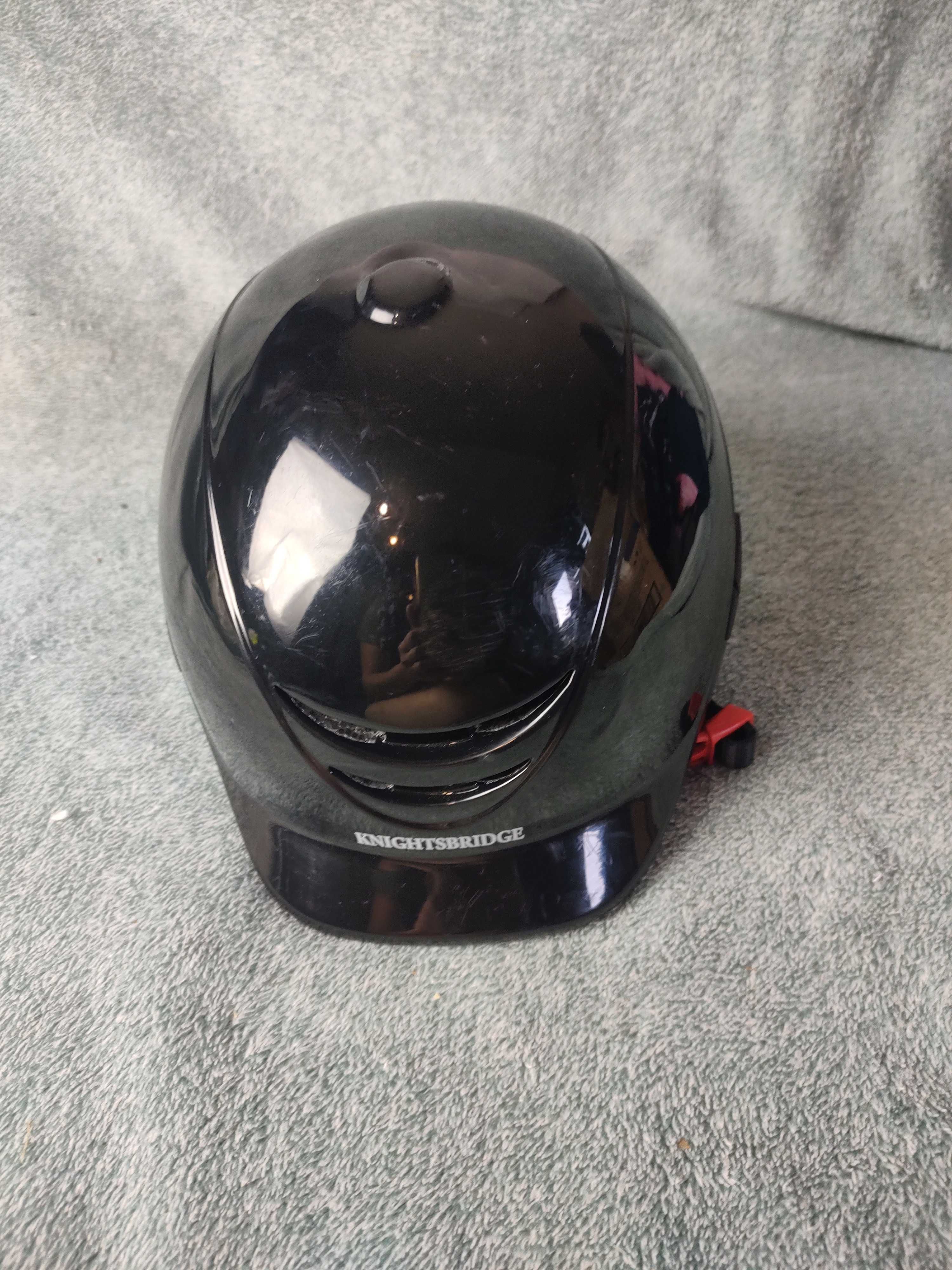 Super lekki kask jeździecki In-Mold KnightsBridge XS dziecięcy