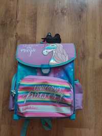 Plecak szkolny  Jednorozec Bambino A3 Unicorn jednokomorowy 900 gram