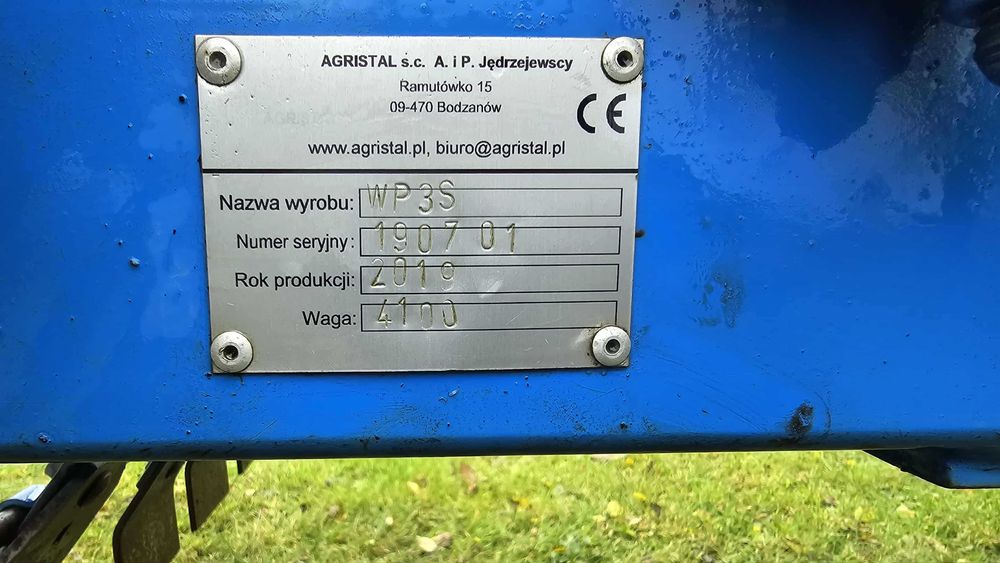 Wał posiekany 6,3m fi 600 z włóką