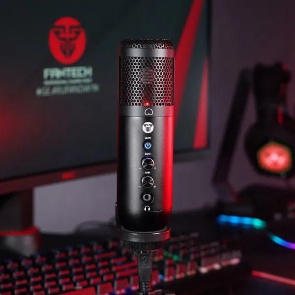 Микрофон Fantech Leviosa MCX01 Black logitech gator razer asus hyperx