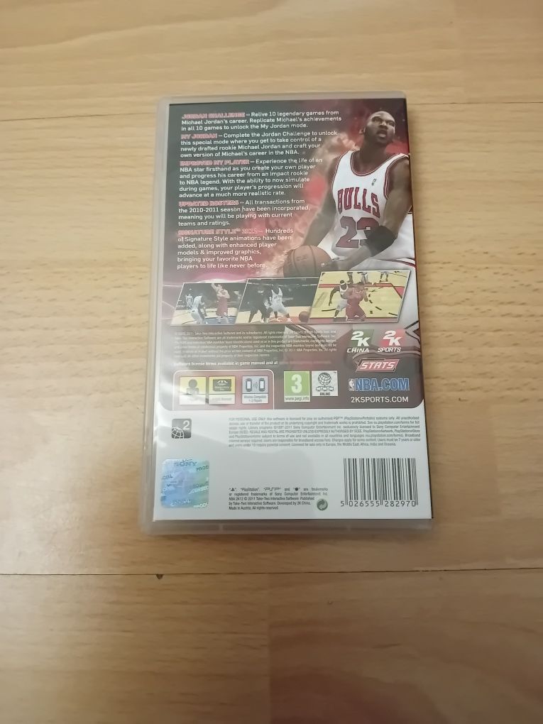 Gra nba 2k12 psp