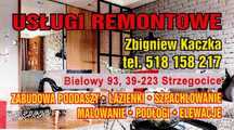 Usługi remontowe, elewacje, łazienki