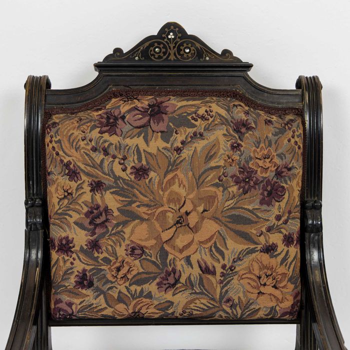 Komplet wypoczynkowy neorenesans makart antyki