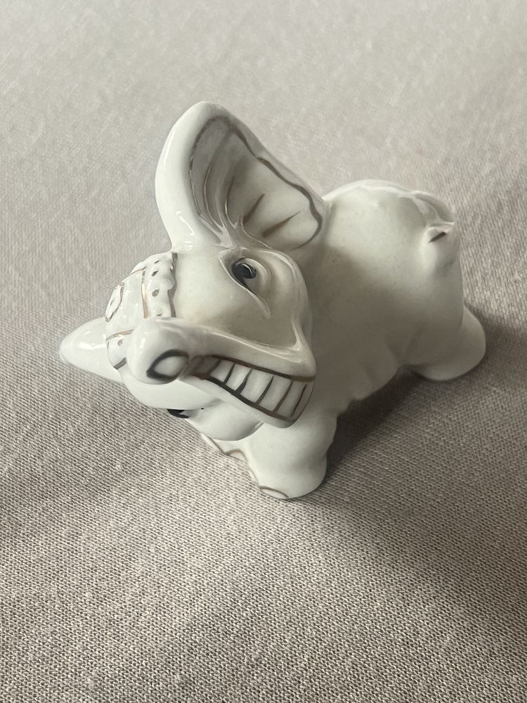 Figurka słoń słonik ceramika
