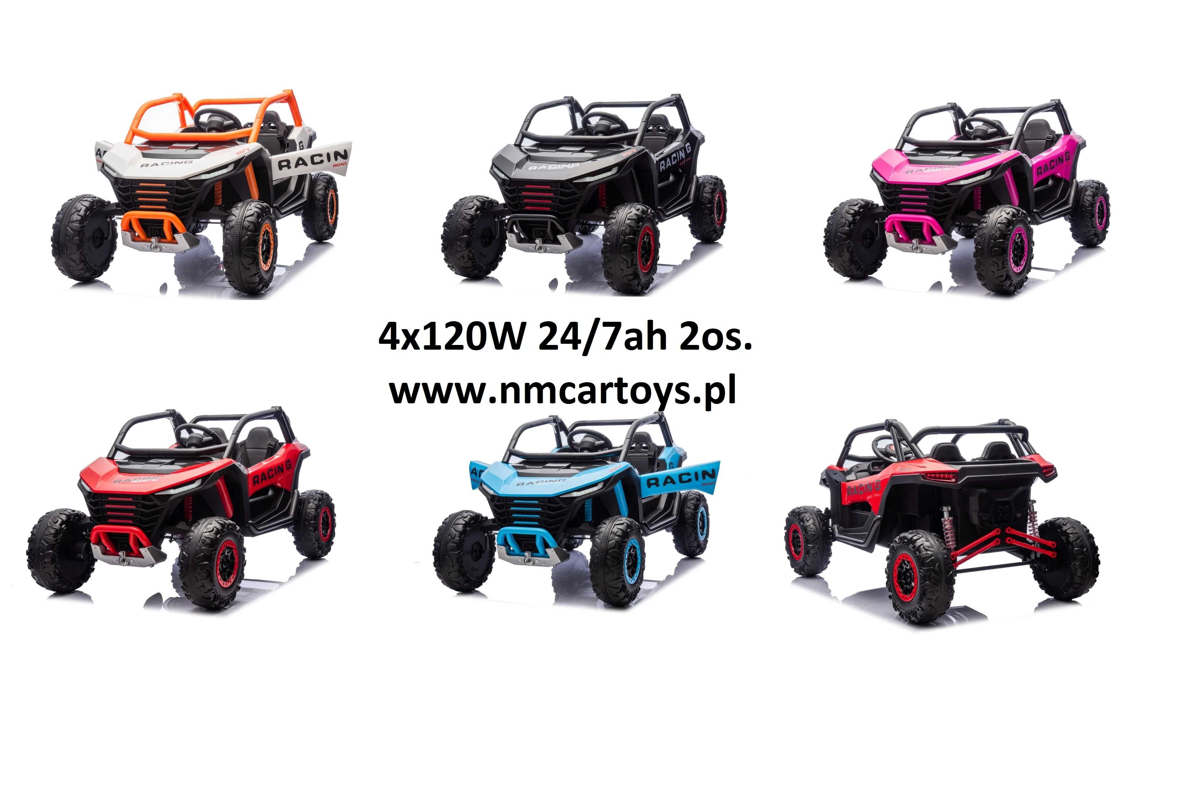2os. 4x4 480W 24V Auto na akumulator samochód buggy Pojazd RACING Road
