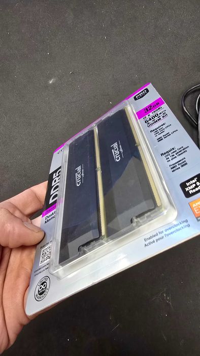 32GB DDR5 6400MHz CL38 Kit - Novo selado