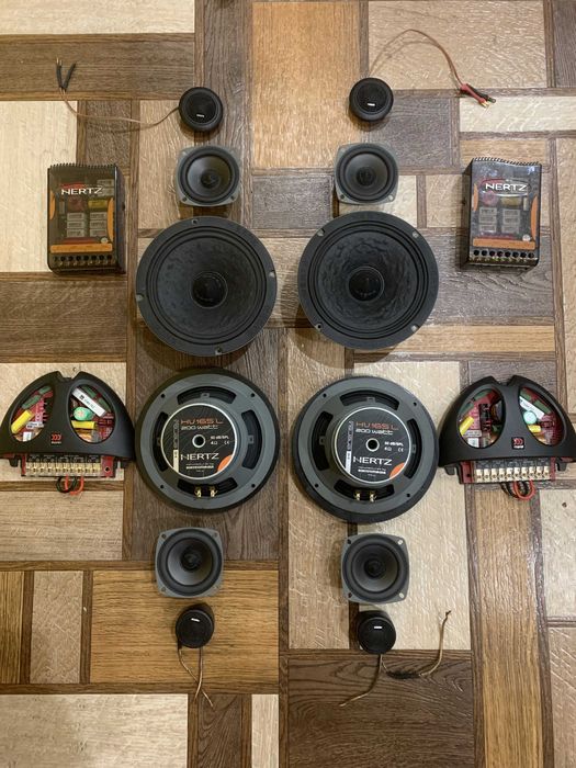 Hertz HV165 L  Комплект 3-х полосная акустика! как новая