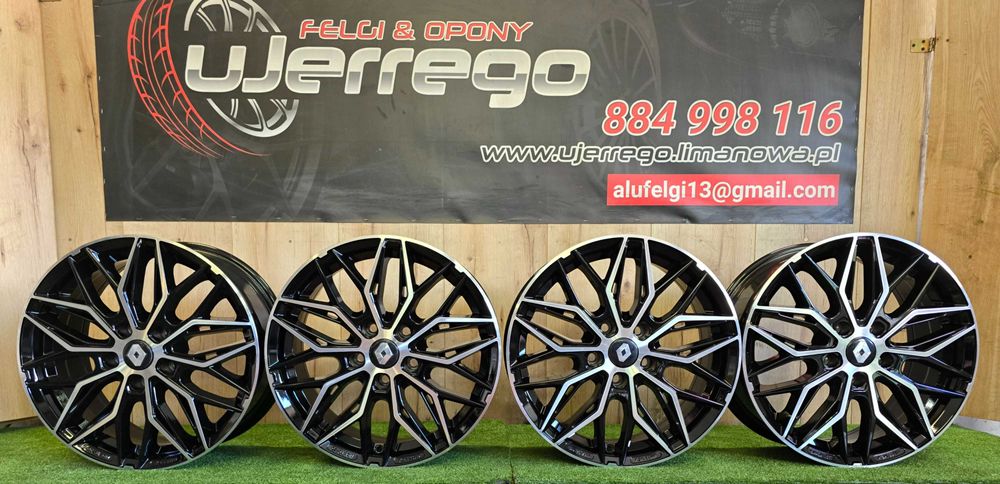 NOWE ALUFELGI RENAULT 17x5x114,3 - Austral, Koleos,Megane,Talisman,ZOE