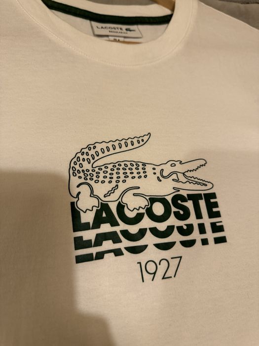 T-shirt lacoste white