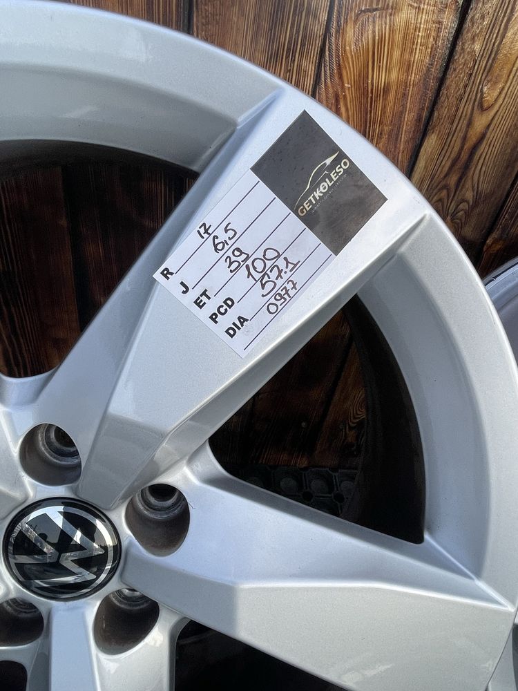 Диски 5/100 r17 VW, Skoda, оригінал