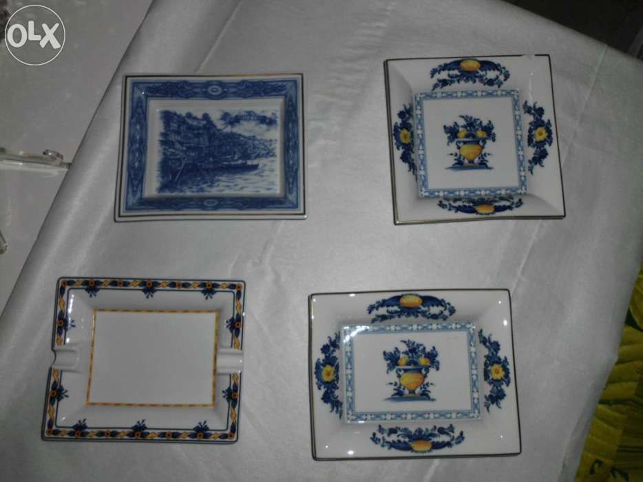 Cinzeiros de porcelana vista alegre