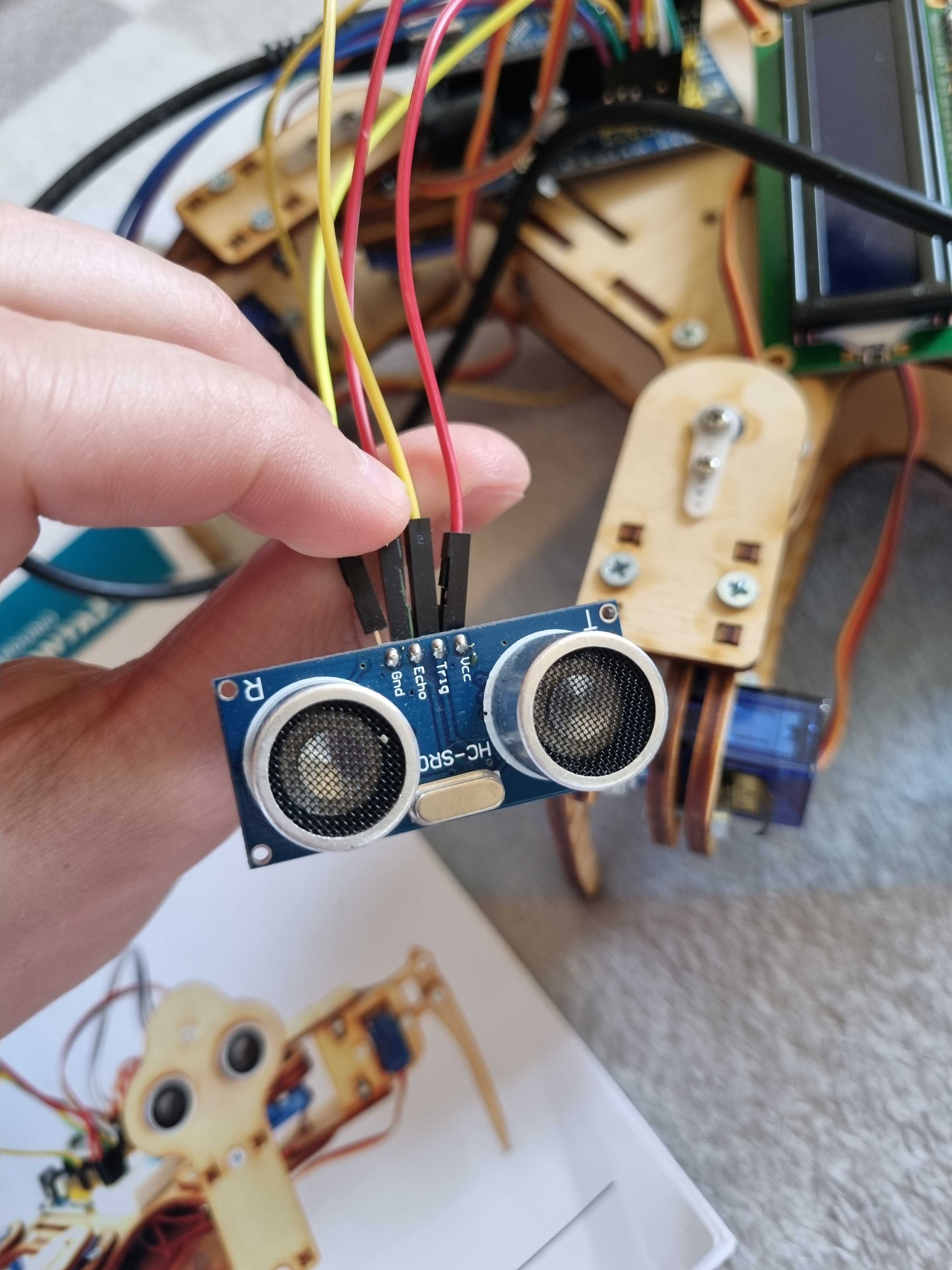 Zestaw arduino progaramowalny pająk