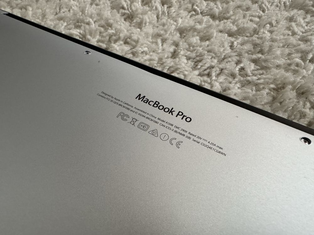 Apple MacBook Pro 15 2015 256/16/i7