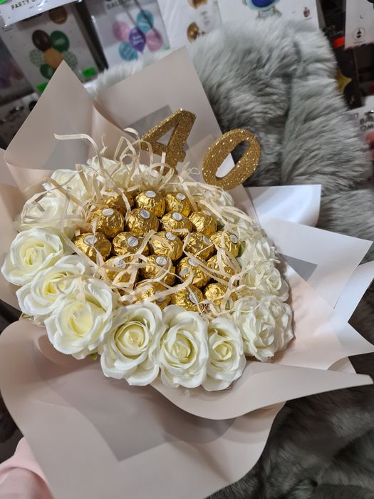 Bukiety jadalne, prezent