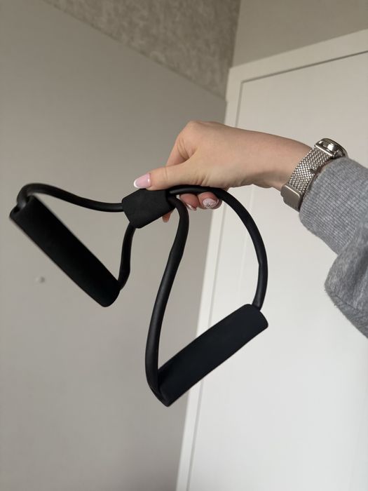 Opaska oporowa czarna joga