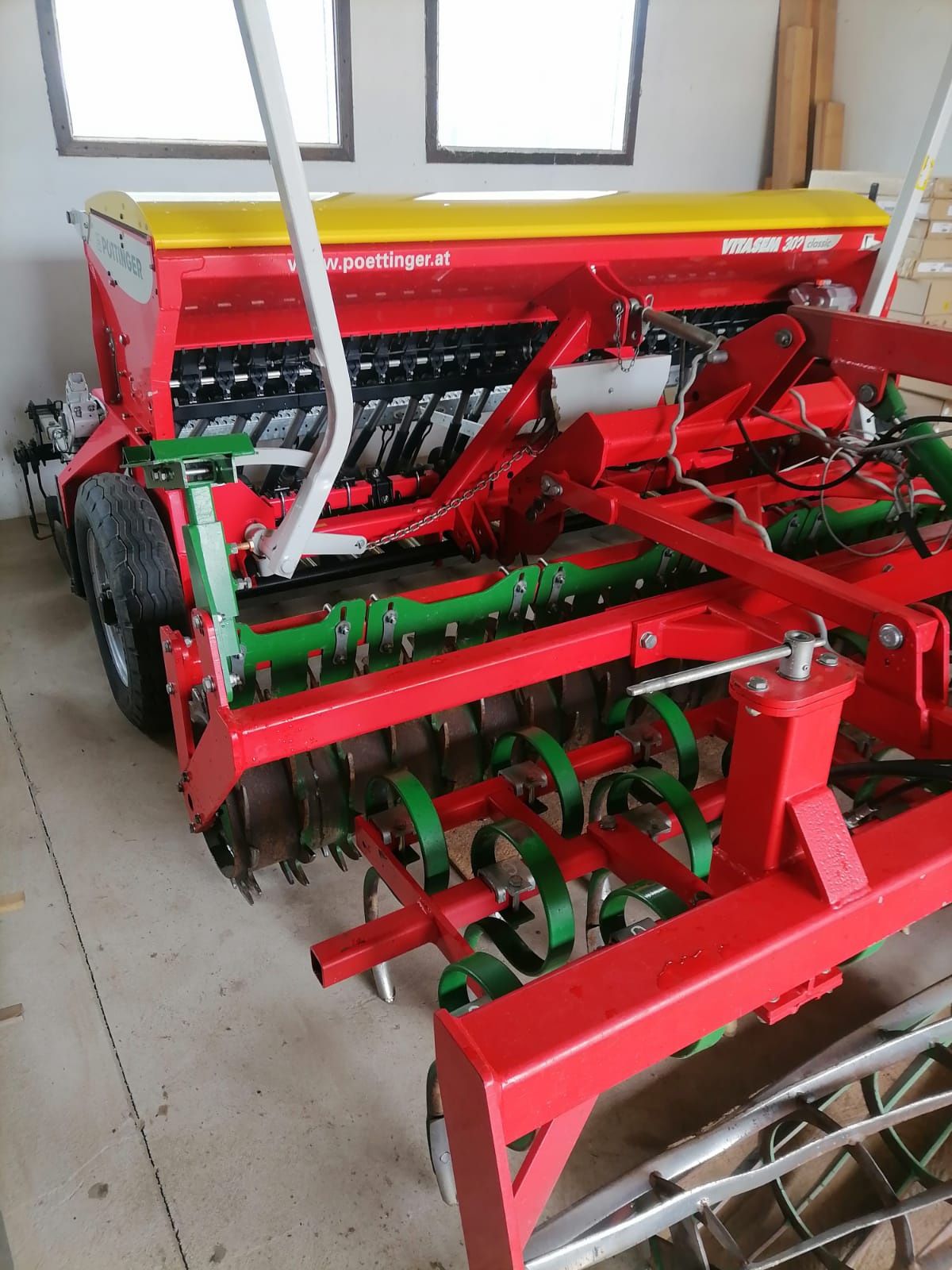 Zestaw uprawowo siewny unia ares xl + pottinger vitasem 302