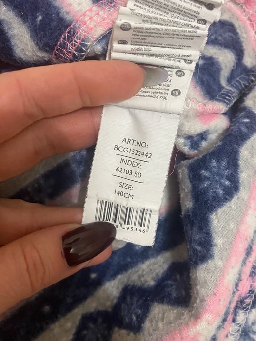 Флисовая кофта 140 см 8-10 р.