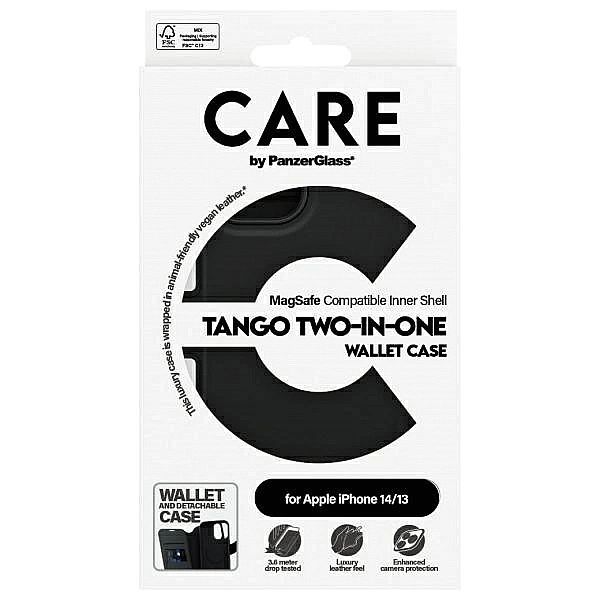 Etui CARE by PanzerGlass Feature Tango 2w1 Wallet MagSafe na iPhone 13