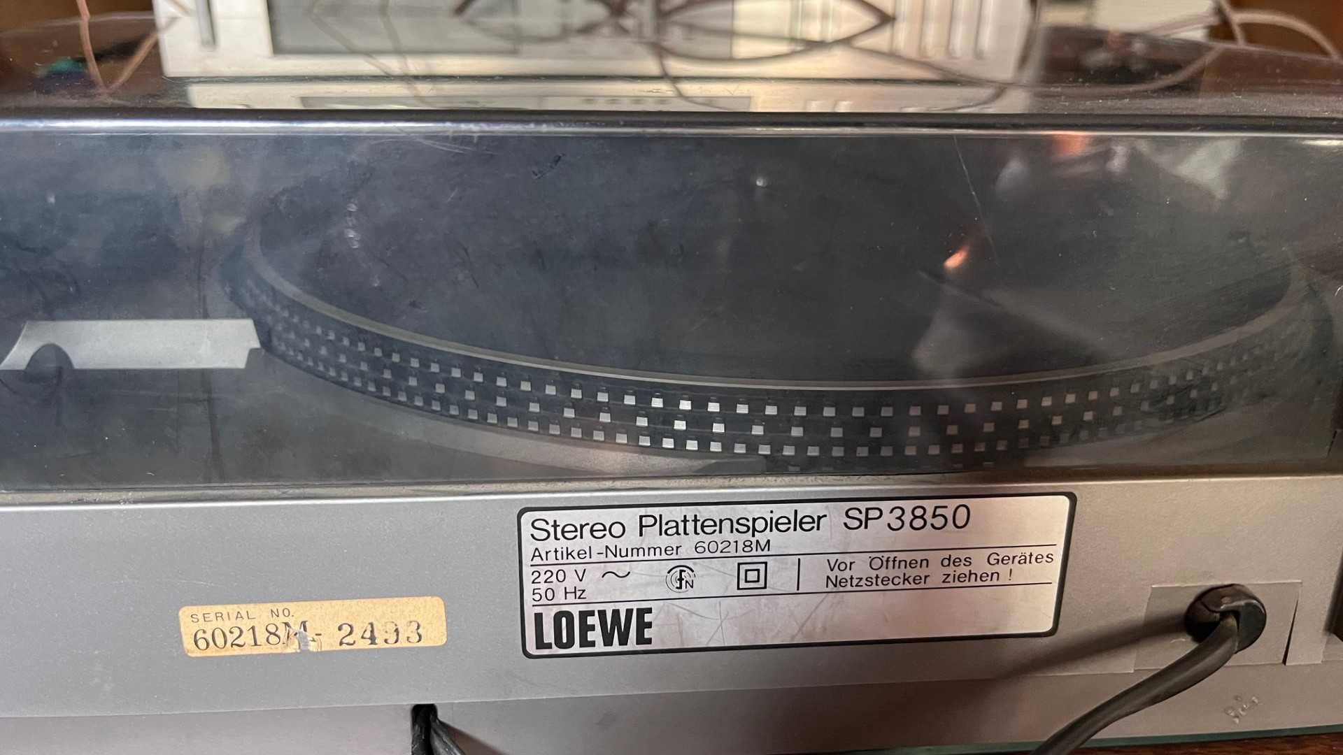 Aparelhagem Loewe dos anos 80 em muito bom estado