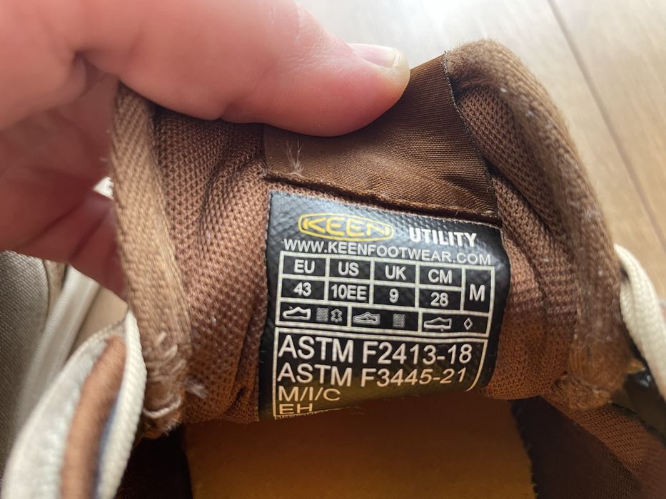 Keen Kenton — Buty robocze z noskiem z włókna węglowego | Nowe