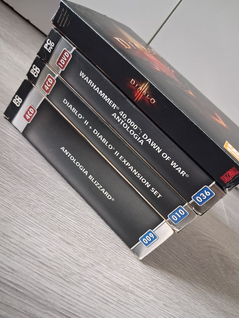 Warcraft starcraft diablo warhammer antologia