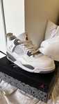 Buty Męskie Nike Air Jordan 4 Retro White Oreo