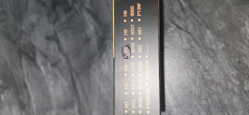 Lampadas led auto H7