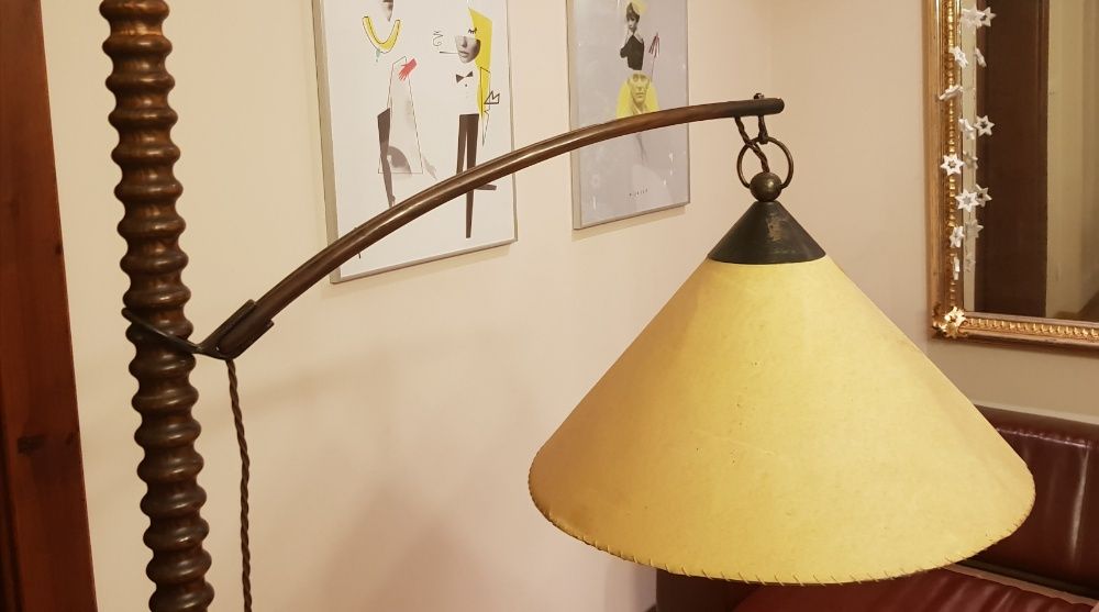 Lampa stojąca art deco new look regulowana efektowna