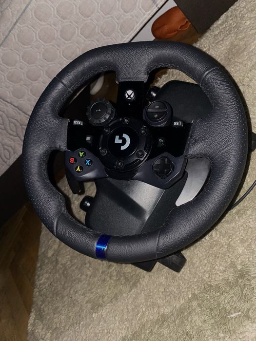 Ігровий руль logitech g 923 с кпп стан як новий