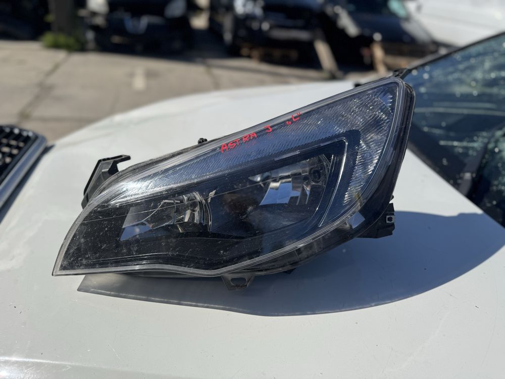 Lampa Astra J Lewa Ciemna Astra IV Reflektor Lewy