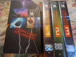 Tajemnice zjawisk niewyjaśnionych VHS 3 kasety