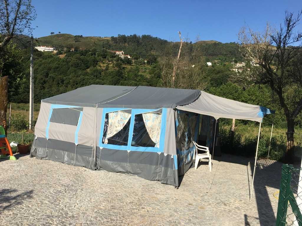 Atrelado tenda para 6-10 pessoas, marca Alpen Kreuzer