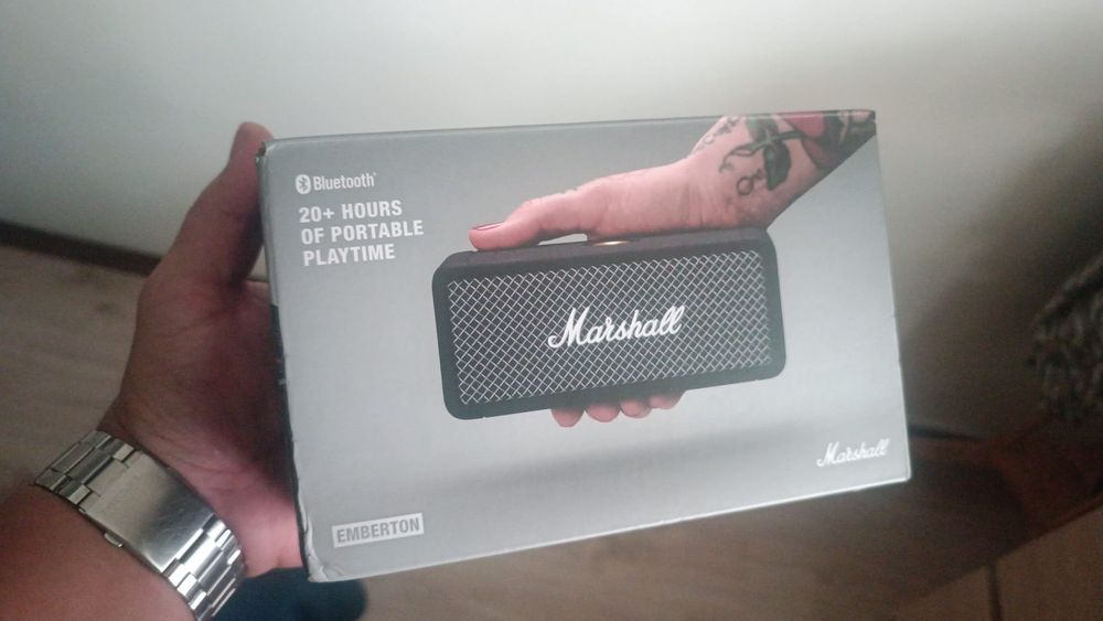 Coluna bluetooth Marshall