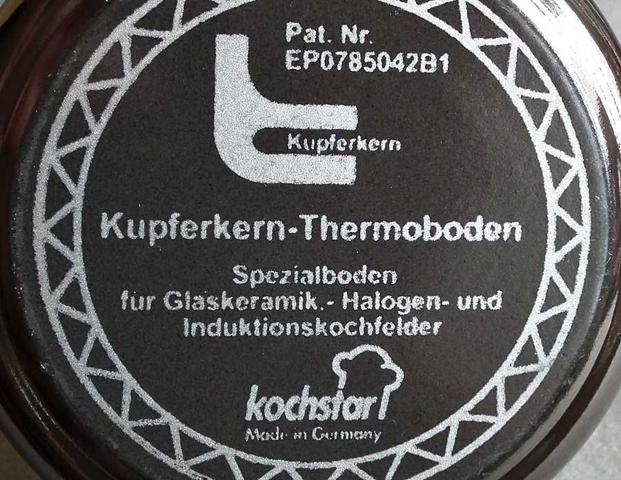Niemiecki rondel KOCHSTAR 16cm o pojemności 1,5l, do indukcji