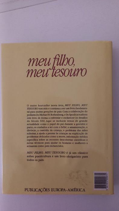 Livro Bestseller Meu Filho, Meu Tesouro