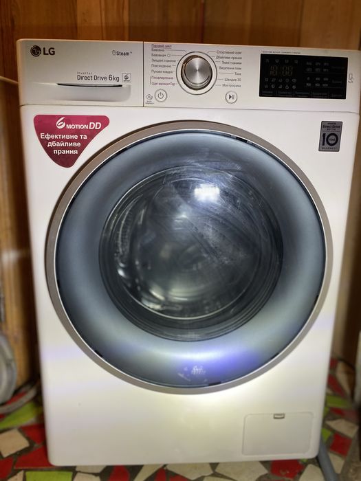 Пральна/стиральная/ машина LG Inverter Direct Drive 6 KG