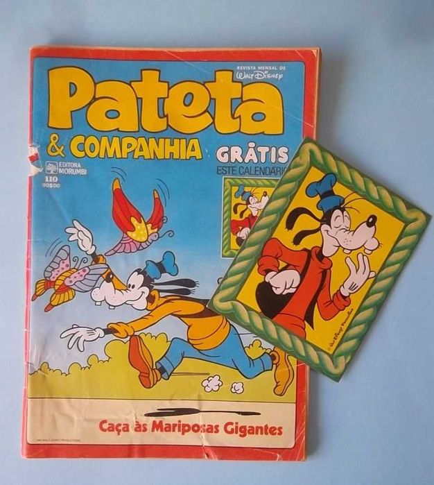 4 Revistas Disney com brindes (calendários) Editora Morumbi.