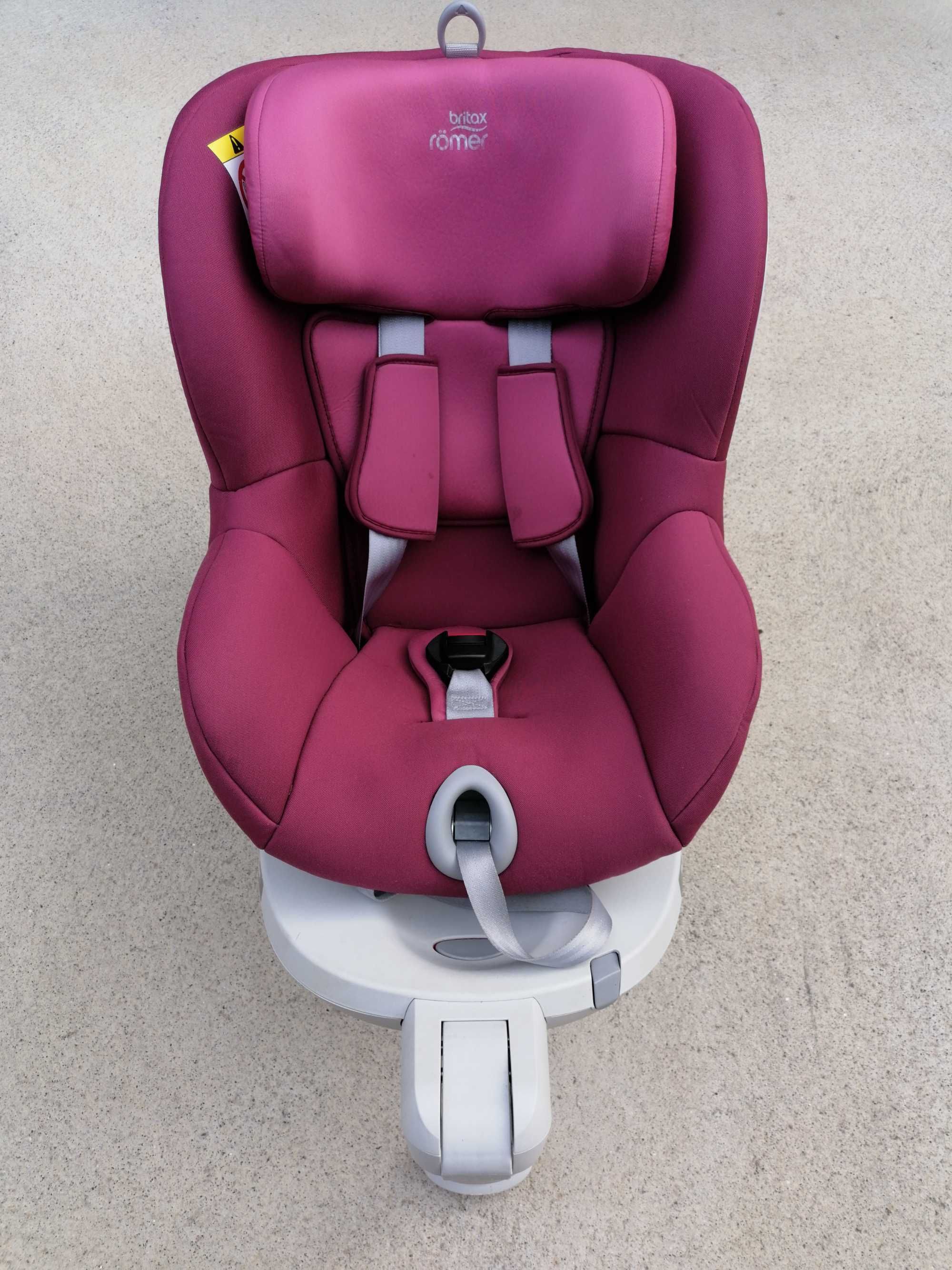 Cadeira auto Britax Romer DualFix wine rose