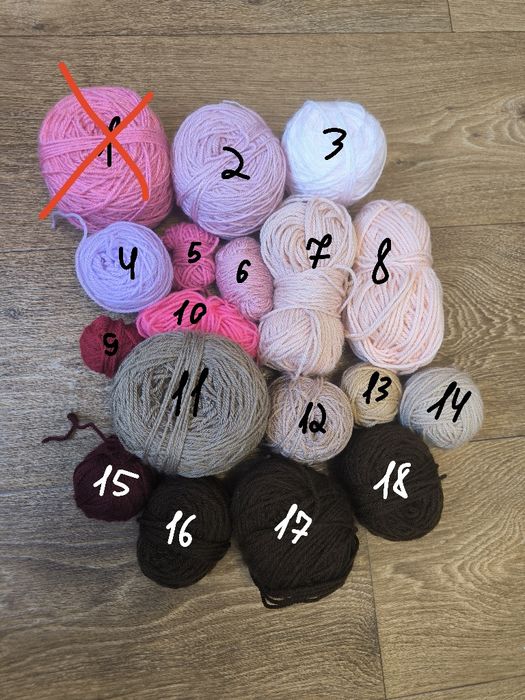 Распродажа! Остатки акрила. Пряжа акрил