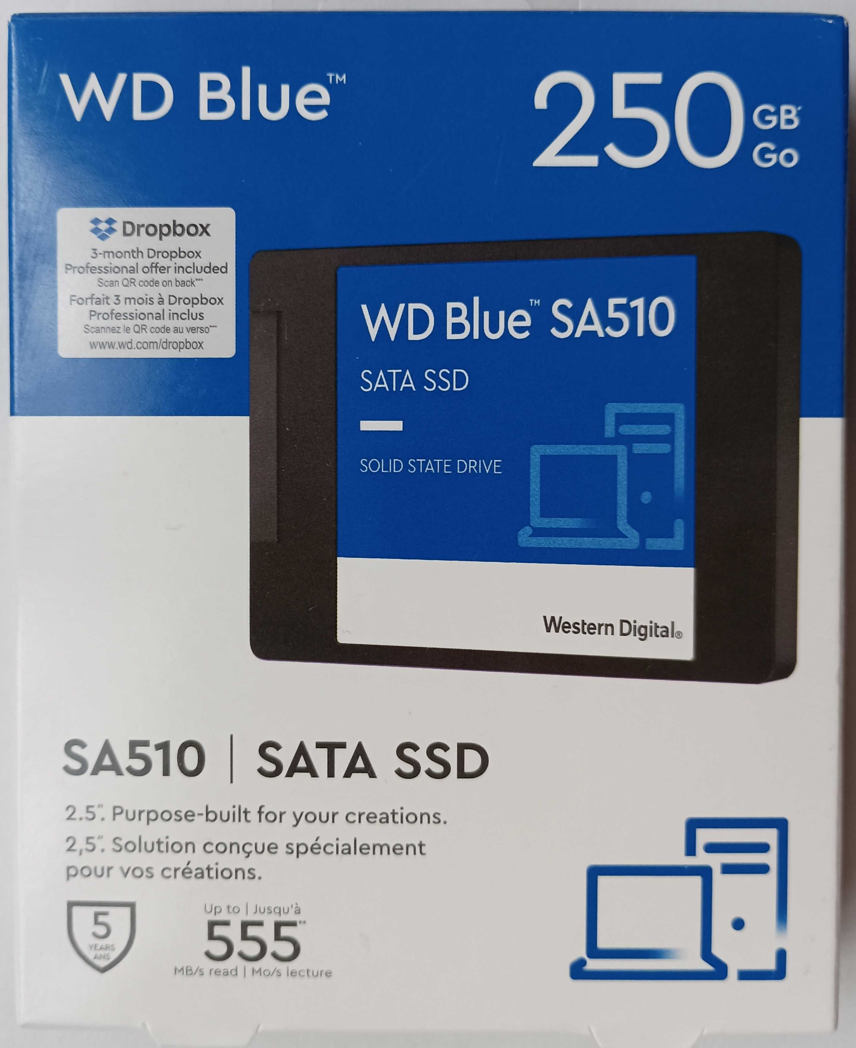 SSD диск WD Blue SA510 250GB