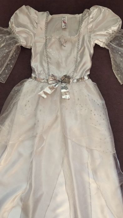 Strój księżniczki aniołka na bal przebierańców roz. 134