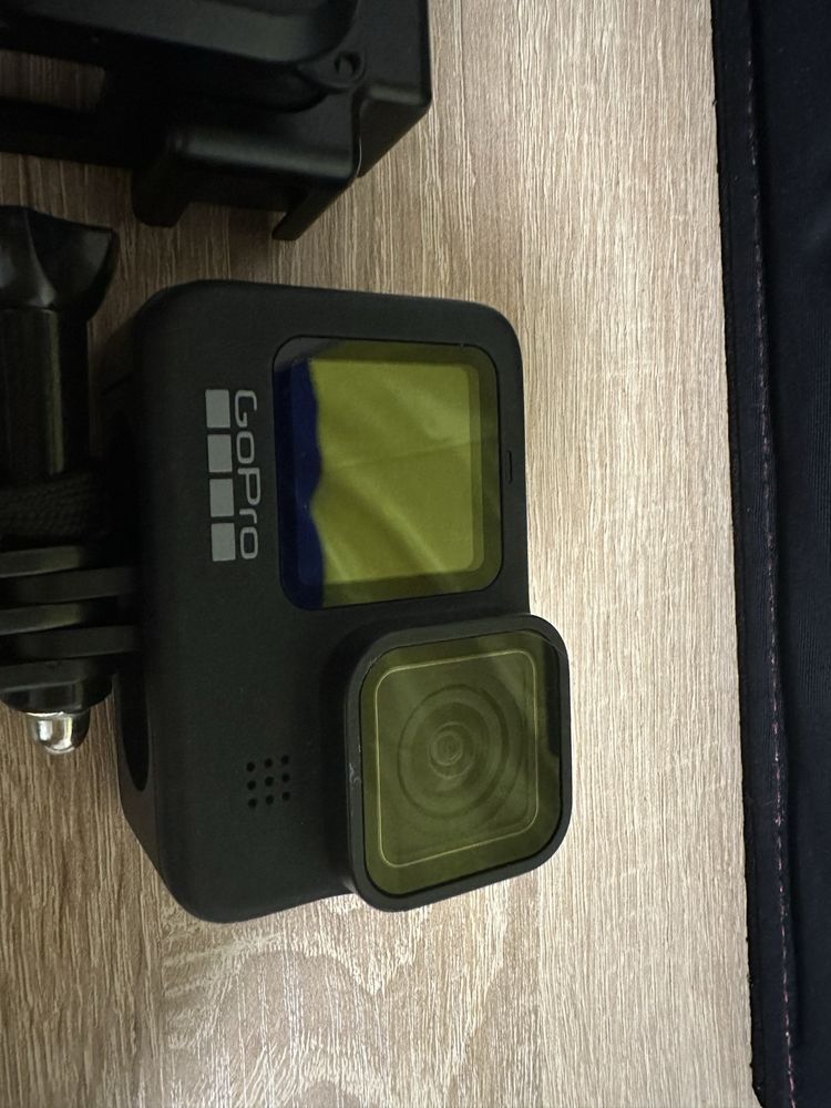 Gopro 9 black + micro adapter + ulanzi case