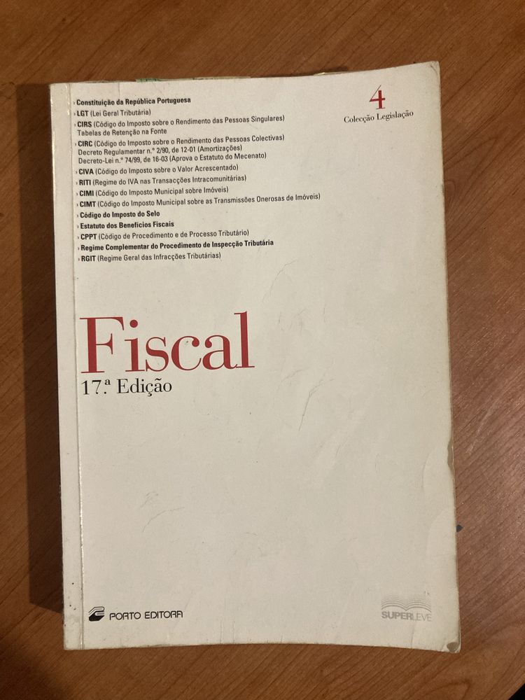 Fiscal - Colecção Legislação