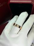 Кольцо Cartier LOVE Оригинал Розовое золото