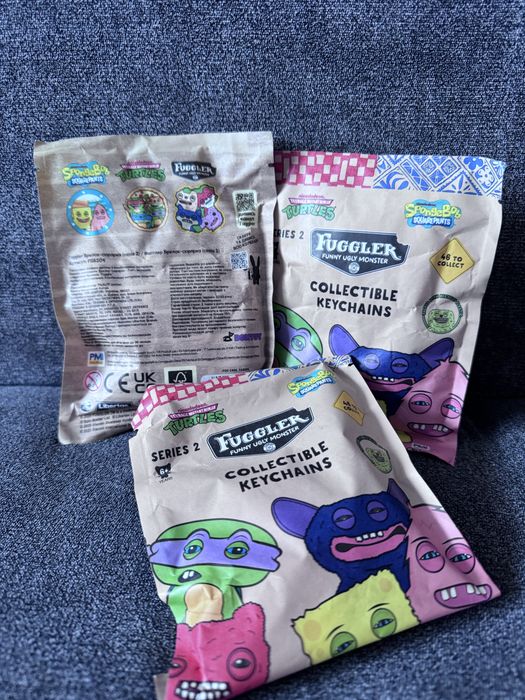 нові іграшки Брелок-сюрприз Fuggler Фаглери