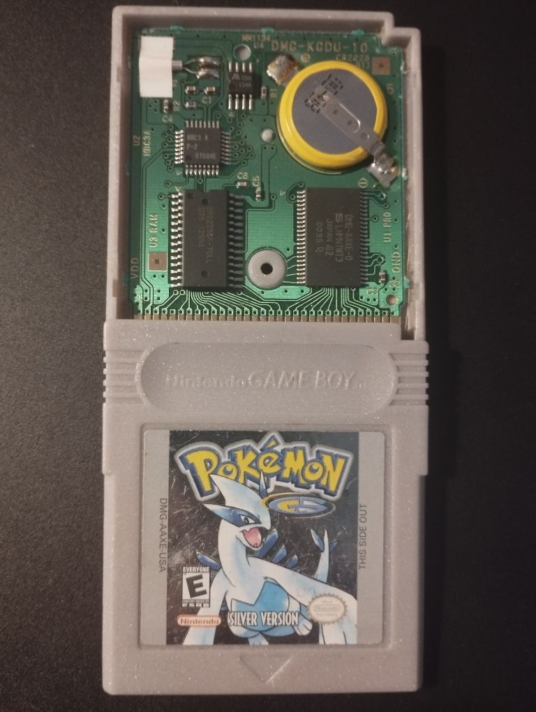 Pokémon Silver USA VERSION - Nintendo Gameboy (Pilha Nova)